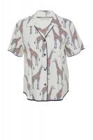 Cyberjammies giraffe print top/short