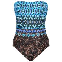 Miraclesuit avanti untamed swimsuit brown