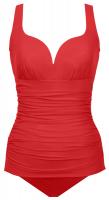 Miraclesuit rock solid cherrie swimsuit