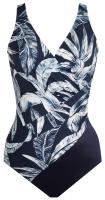 Miraclesuit tropical toile swimsuit