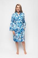 Cyberjammies marie tile print dressing gown