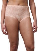 Chantelle soft stertch H/W brief leo blush