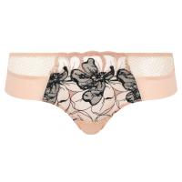 chantelle fleurs shorty black/gold