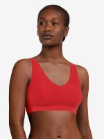 Chantelle soft stretch padded crop top Poppy Red