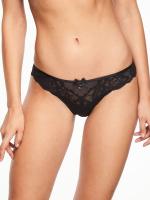 Chantelle orangerie Brazilian brief black