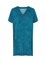 Chantelle tidra short dress blue palm