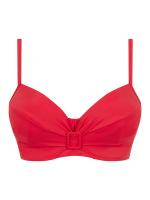 Chantelle rivero red  bikini top