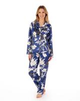 slenderella pyjama navy floral