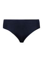 Hanro cotton seamless brief deep navy