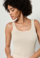 Hanro cotton seamless top summer sand
