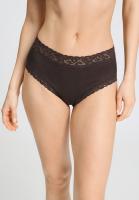 Hanro moments maxi brief dark mocha