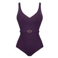 Empreinte iconic swimsuit prune