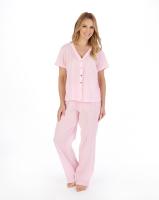 slenderella pink stripe pjs pink