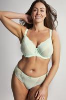 Ana plunge bra mint green