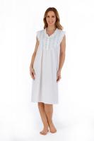 Slenderella cotton nightdress ND55250 white
