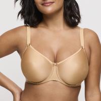 Primadonna satin bra cognac