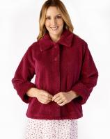 Slenderella bedjacket BJ4325 Raspberry