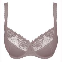 Empreinte|Erin|bra|08148|noisette|balcony bra|textured fabric|Pollard and Read