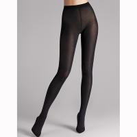 Wolford|Cotton Velvet|tights|11130|7005|black tights|cotton gusset|Pollard and Read